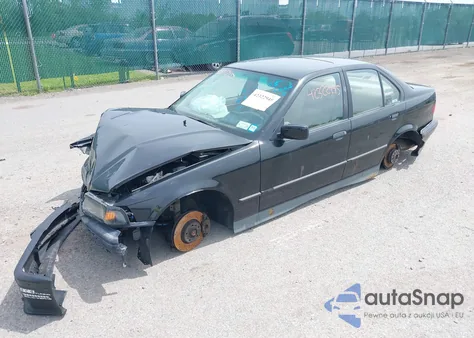 1994 BMW 325 I z USA, uszkodzony, nr VIN WBACB3326RFE17056